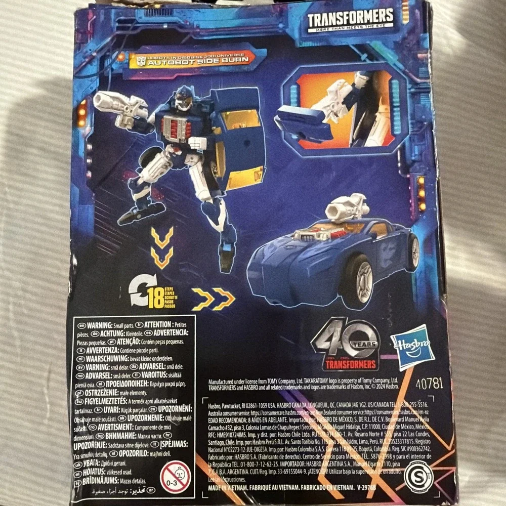 Transformers Legacy United Autobot Side Burn Deluxe Class Figure New